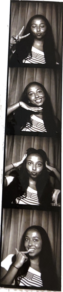 Amanda photo booth strip